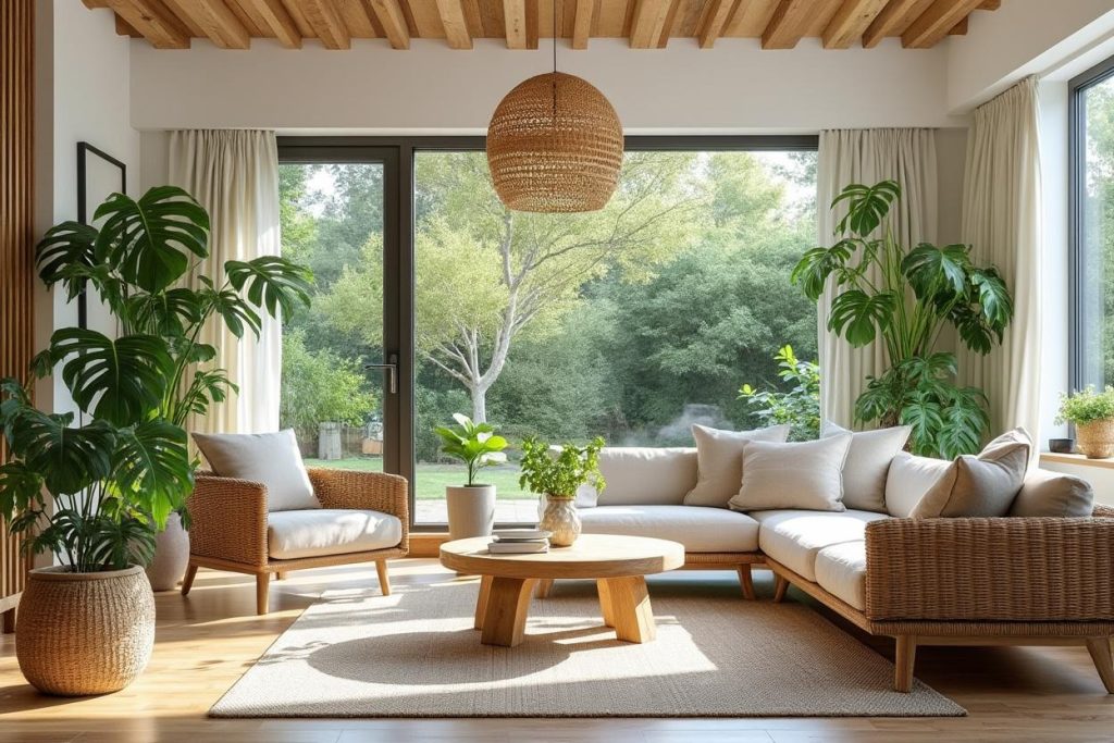 Comment habiller une véranda avec une grande baie vitrée ? - AE Déco Design